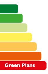 Greenplans multi colour logo